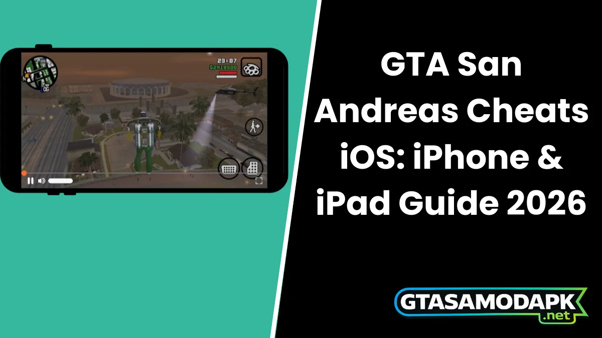GTA San Andreas Cheats iOS