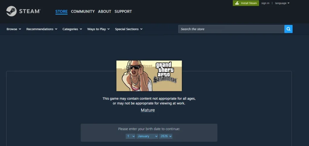 GTA San Andreas PC Cheats – Complete 2026 List