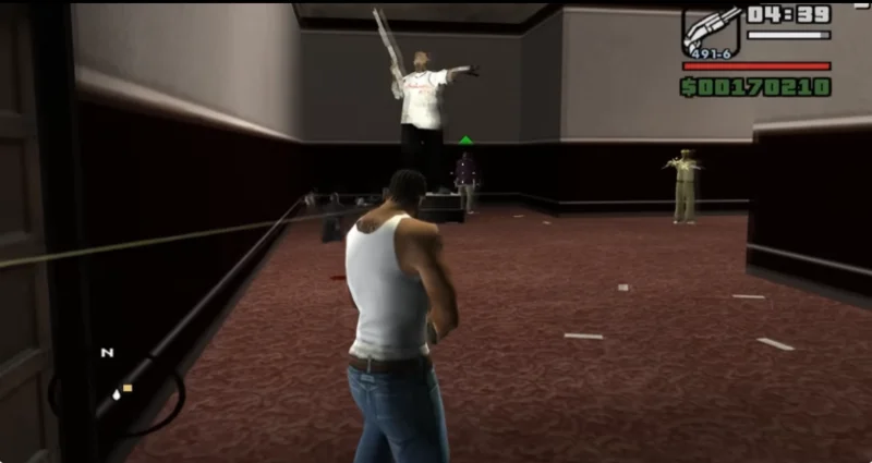 End of the Line Mission GTA San Andreas Guide & Beat Big Smoke 4 Fight Through Big Smokes Fortress