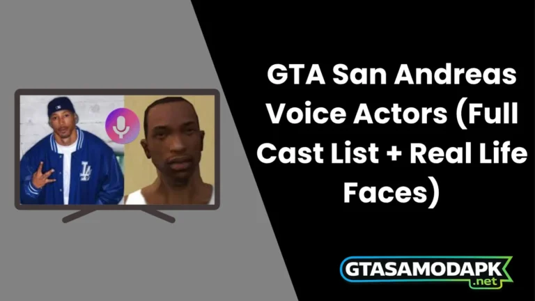 GTA San Andreas Voice Actors (Full Cast List + Real Life Faces) 10 GTA San Andreas Voice Actors (Full Cast List + Real Life Faces)