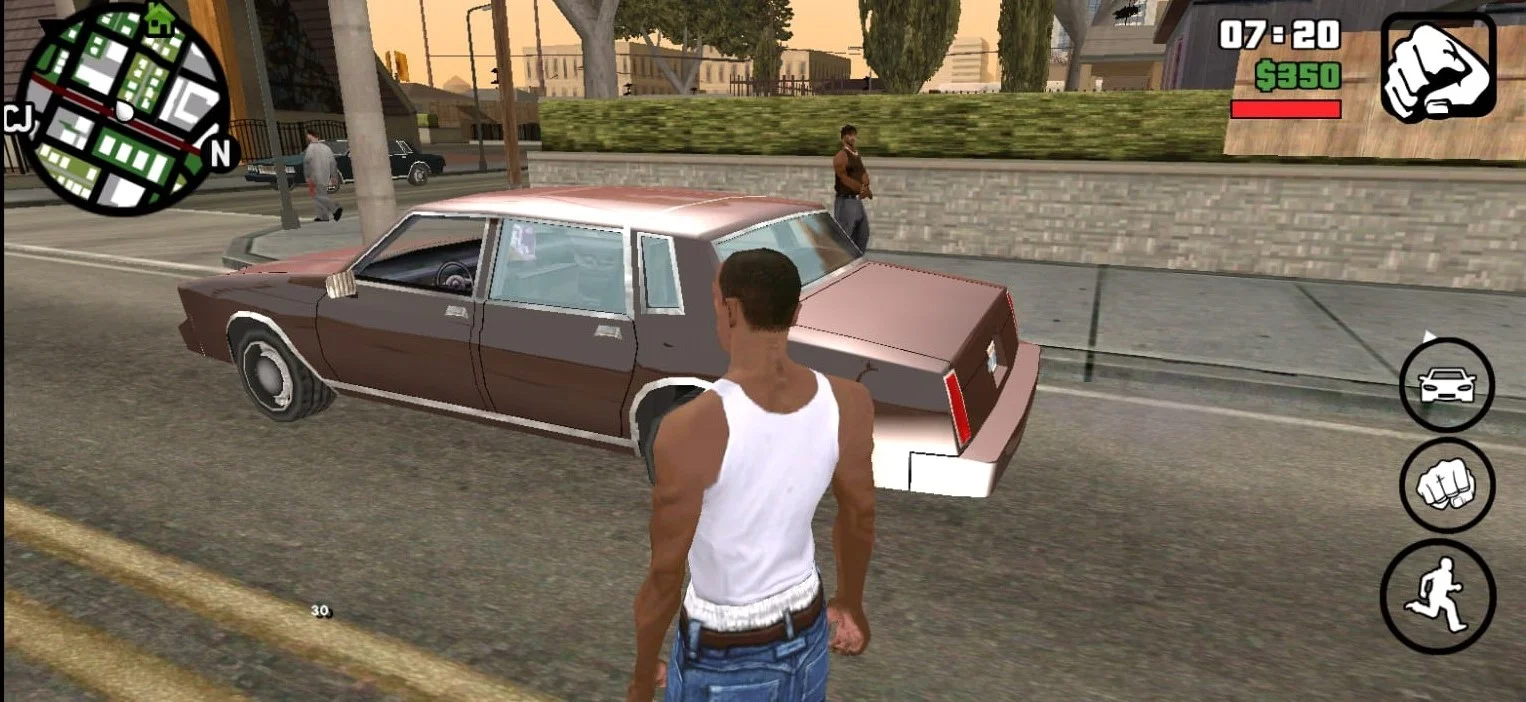 Download GTA San Andreas CLEO Mod APK + CLEO Scripts 2026 2 GTA San Andreas CLEO Mod APK Gameplay