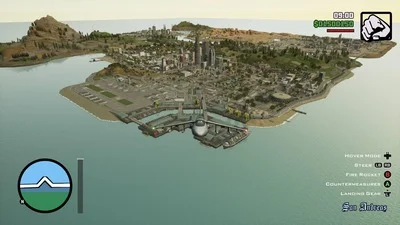 GTA 3D Map
