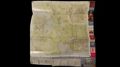 GTA SA Map