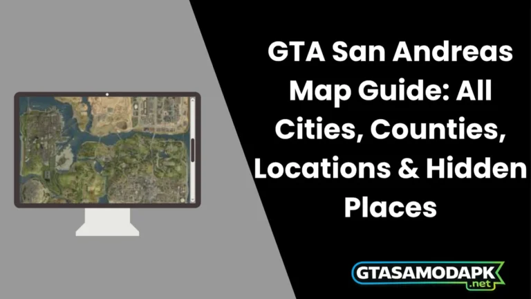 GTA San Andreas Map Guide: All Cities, Counties, Locations & Hidden Places 11 GTA San Andreas Map