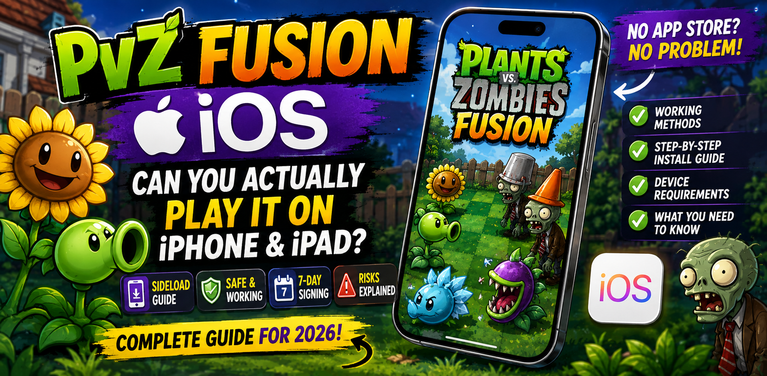 pvz fusion ios